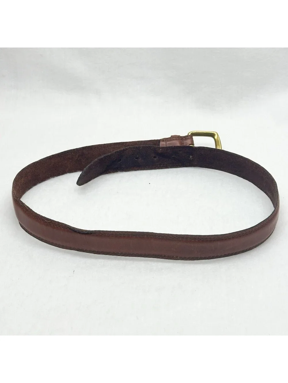 Brown Genuine Leather Top Grain Belt Men’s Size 36-38